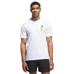 Adidas Chip In Nyc Graphic T-Shirt Vit White Online