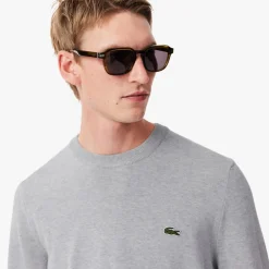 Lacoste Classic Crew Neck Silver Chine (CCA) Hot