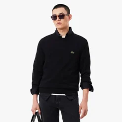 Lacoste Classic Crew Neck Svart Svart (031) New