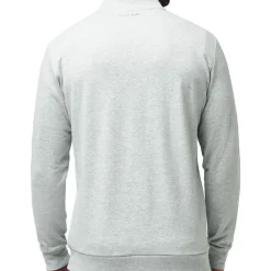 Travis Mathew Cloud Quarter Zip 2. Heather-Light-Grey Hot