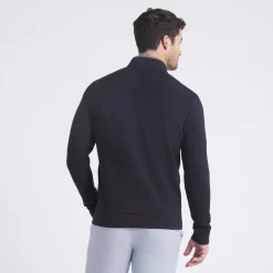 Puma Cloudspun Fleece Hybrid Jacket Svart Black Best