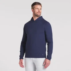 Puma Cloudspun Tech Hoodie Deep-Navy Outlet