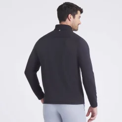 Puma Cloudspun Tech Hybrid 1/2 Zip Svart Black New