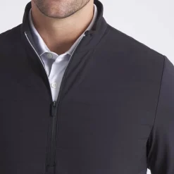 Puma Cloudspun Tech Hybrid 1/2 Zip Svart Black New