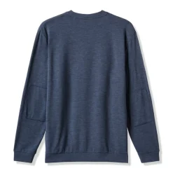 Travis Mathew Cloud Sweater Heather-Navy New
