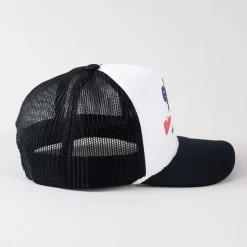 The Gimme Tour Coke Flakes Trucker Svart Vit Black/White New