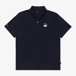 Malbon Golf Cooper Core Polo Blå Navy Hot