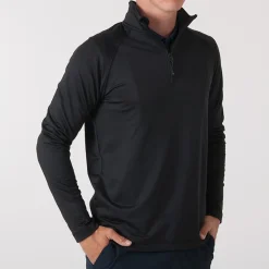 Cutter & Buck Coos Bay Half-Zip Svart Black (099) New