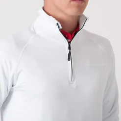 Cutter & Buck Coos Bay Half-Zip Vit White (000) New