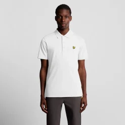 Lyle & Scott Core Polo Shirt Vit White Clearance