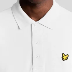 Lyle & Scott Core Polo Shirt Vit White Clearance