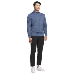 Adidas Core Print Hoodie Blå Prloin-CollegiateNavy Clearance