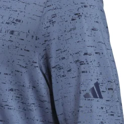 Adidas Core Print Hoodie Blå Prloin-CollegiateNavy Clearance