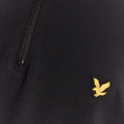Lyle & Scott Course Midlayer Svart Jet Black (Z865)