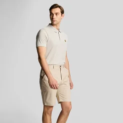 Lyle & Scott Course Stretch Chino Beige Beige (Sesame Z745) Hot