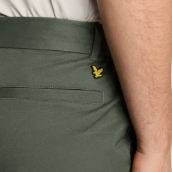 Lyle & Scott Course Stretch Chino Grön Grön (Cactus Gr X65) Outlet