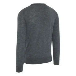 Callaway Crew Neck Merino Mix Sweater Steel-Heather Clearance