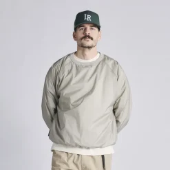 Local Rule Crewneck Windbreaker Seagrass Clearance
