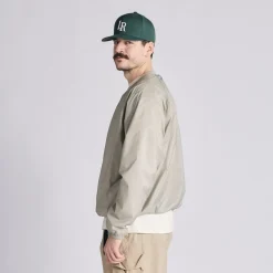 Local Rule Crewneck Windbreaker Seagrass Clearance