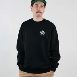 The Gimme Tour Crew Open -95 Svart Black Discount