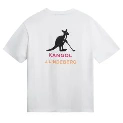 J.Lindeberg Davie T-Shirt JL x Kangol Vit White Best