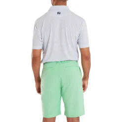 FootJoy Deco Diamond Print Vit White - Navy Outlet