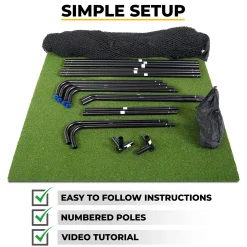 Sim Space Deluxe Home Driving Net Best