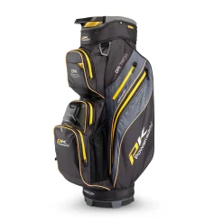 PowaKaddy Dri-Tech MagLock Cartbag Svart Silver Gul Svart/Silver/Gul Sale