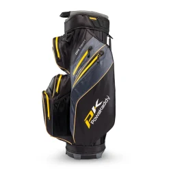 PowaKaddy Dri-Tech MagLock Cartbag Svart Silver Gul Svart/Silver/Gul Sale