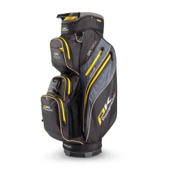 PowaKaddy Dri-Tech MagLock Cartbag Svart Silver Gul Svart/Silver/Gul Sale