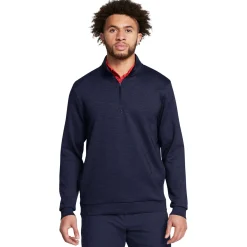 Under Armour Drive Midlayer Pullover Blå Navy (Midnight 410) Outlet