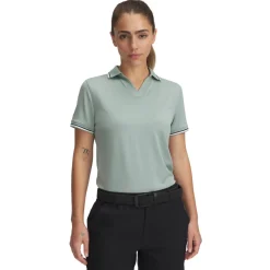 Under Armour Drive SS Rib Polo Silica Green (348) Best