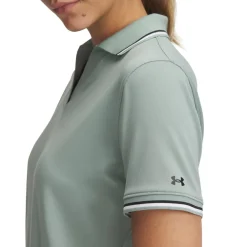 Under Armour Drive SS Rib Polo Silica Green (348) Best