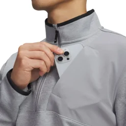 Under Armour Drive Sweaterfleece HZ Grå Grå (Steel 035) Discount