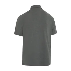 Callaway Emea Ss Ventilated Jacquard Polo Svart Caviar Hot