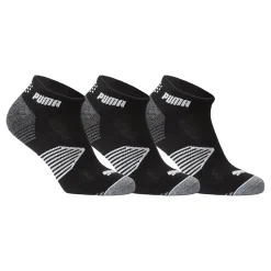 Puma Essential 1/4 Cut 3 Pair Pack Svart Black Discount