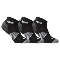 Puma Essential 1/4 Cut 3 Pair Pack Svart Black Discount