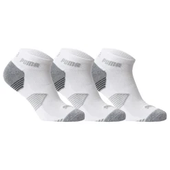 Puma Essential 1/4 Cut 3 Pair Pack Vit Bright White Clearance