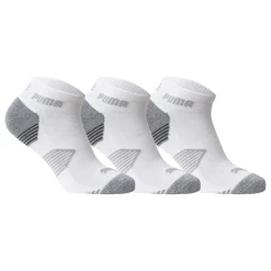 Puma Essential 1/4 Cut 3 Pair Pack Vit Bright White Clearance