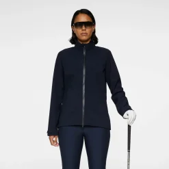 J.Lindeberg Evertine Rain Jacket Blå JL Navy Hot