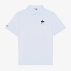 Malbon Golf Fairway Baldwin Polo Vit White Outlet