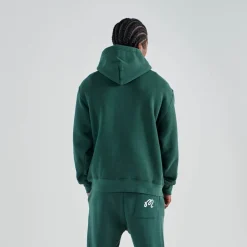 Malbon Golf Fesque Hoodie Grön Forest Best