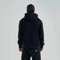 Malbon Golf Fesque Hoodie Svart Black New