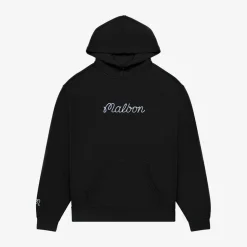 Malbon Golf Fesque Hoodie Svart Black New