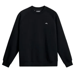 J.Lindeberg Finn Crew Neck Svart Black Best