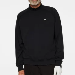 J.Lindeberg Finn Crew Neck Svart Black Best
