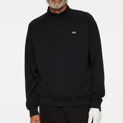 J.Lindeberg Finn Crew Neck Svart Black Best