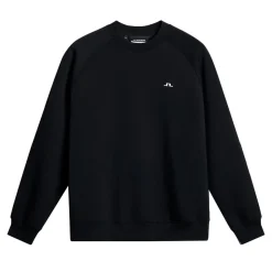 J.Lindeberg Finn Crew Neck Svart Black Best