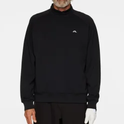 J.Lindeberg Finn Crew Neck Svart Black Best