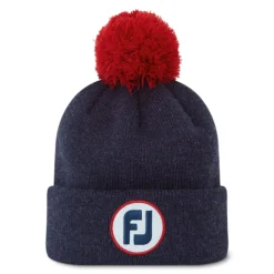 FootJoy Fj Solid Pom Pom Blå Heather Navy Discount